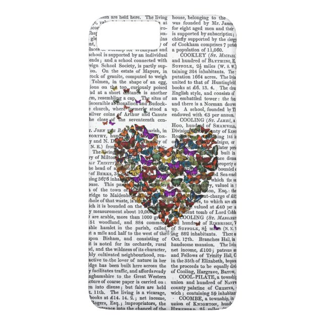 Butterfly Heart Case-Mate iPhone Case (Back)