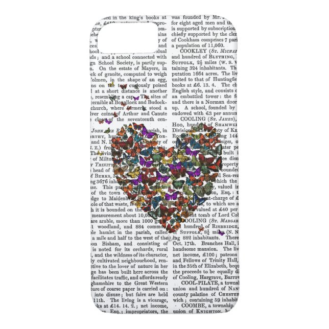 Butterfly Heart Case-Mate iPhone Case (Back)