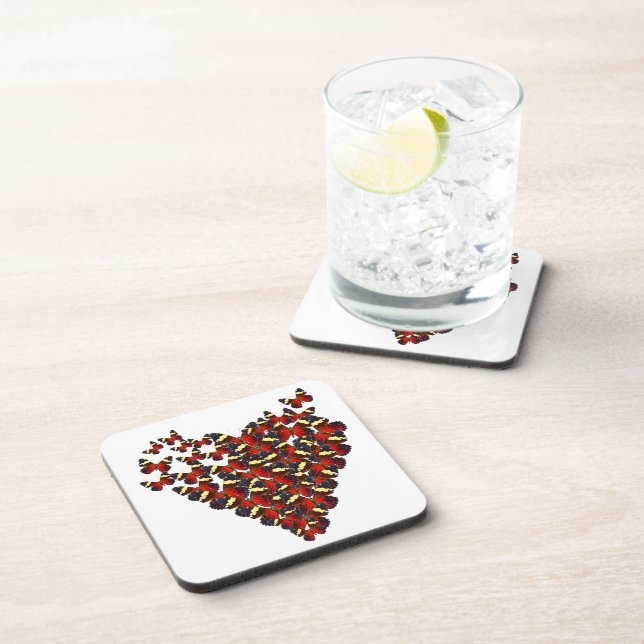 Butterfly heart coaster (Right Side)