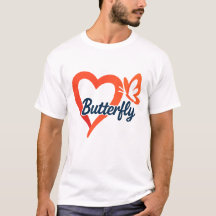 Butterfly Heart Love Design | Romantic Typography