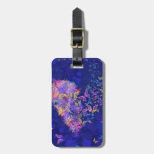 Butterfly Heart - Love Luggage Tag