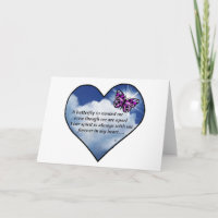 Butterfly Heart Poem