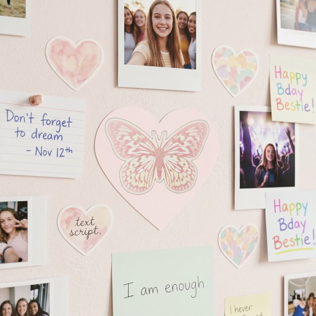 Butterfly Heart Sticker (Creator Uploaded)