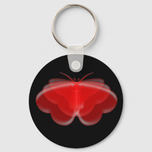 Butterfly Hearts Key Chain