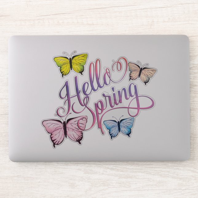 Butterfly Hello Spring (Computer)