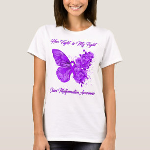 Butterfly Her Fight is My Fight Chiari  T-Shirt