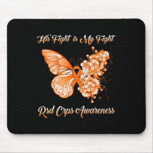 Butterfly His Fight Is My Fight Rsd Crps Awareness Mouse Mat