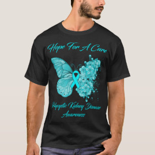 Butterfly Hope For A Cure Polycystic Kidney Diseas T-Shirt