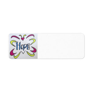 Butterfly Hope Label