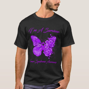 Butterfly I’m A Survivor Turner Syndrome Awareness T-Shirt