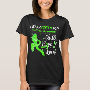 Butterfly I Wear Green l For SCOLIOSIS AWARENESS T-Shirt