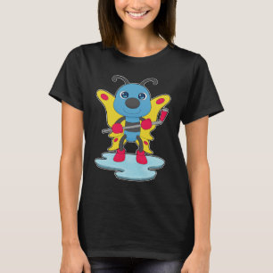 Butterfly Ice hockey Ice hockey stick Sports T-Shirt