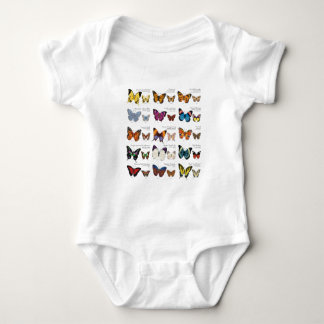 Butterfly Identification Baby Bodysuit