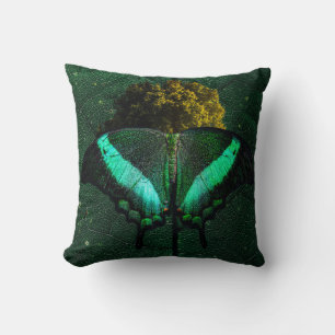 Butterfly-image stew cushion