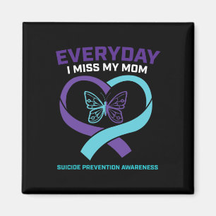 Butterfly In Loving Memory Mum Suicide Prevention Magnet