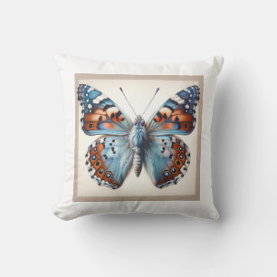 Butterfly in Natural Surroundings 040624IREF108 - Cushion