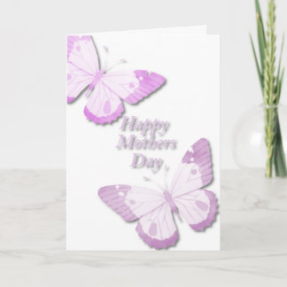 Butterfly in Pink  Card