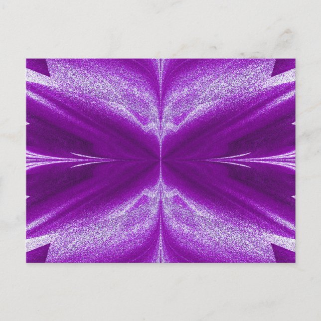 Butterfly In Purple Postcard (Front)