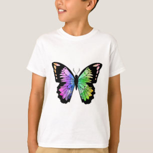 Butterfly in Rainbow Colours T-Shirt