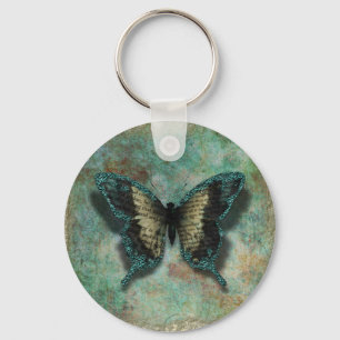 Butterfly in the Garden Key Ring