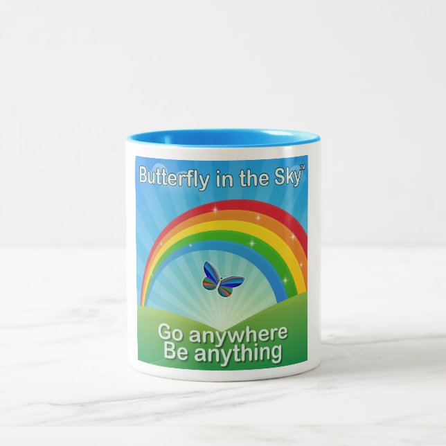 Butterfly in the Sky™ Mug (Center)