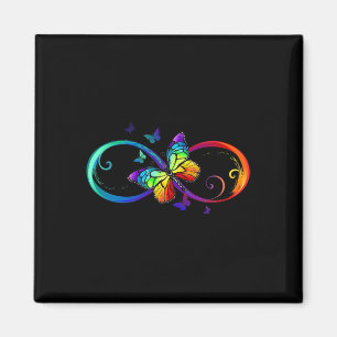 Butterfly Infinity Symbol Art Autism Awareness Neu Magnet