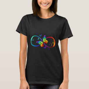 Butterfly Infinity Symbol Art Autism Awareness Neu T-Shirt
