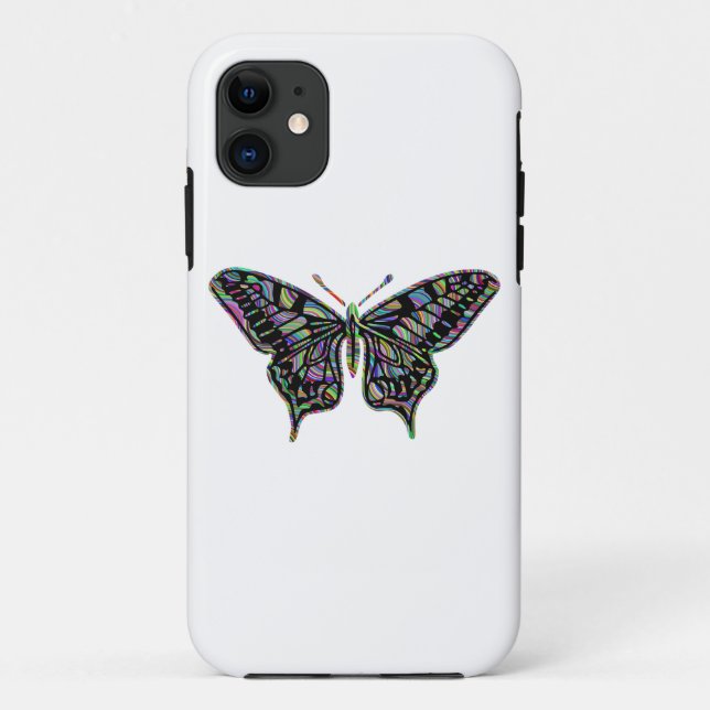 butterfly insect art Case-Mate iPhone case (Back)