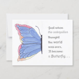 Butterfly Inspiration Postcard