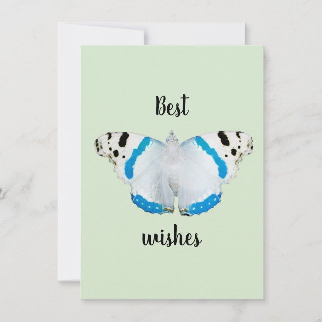 butterfly inverted birthday card (Front)