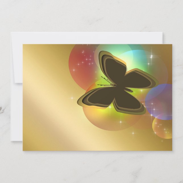 Butterfly Invitation (Front)