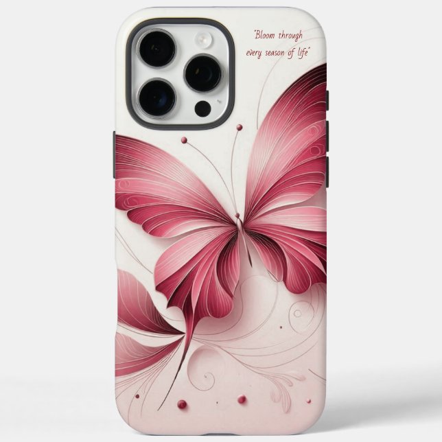 BUTTERFLY Iphone case (Back)