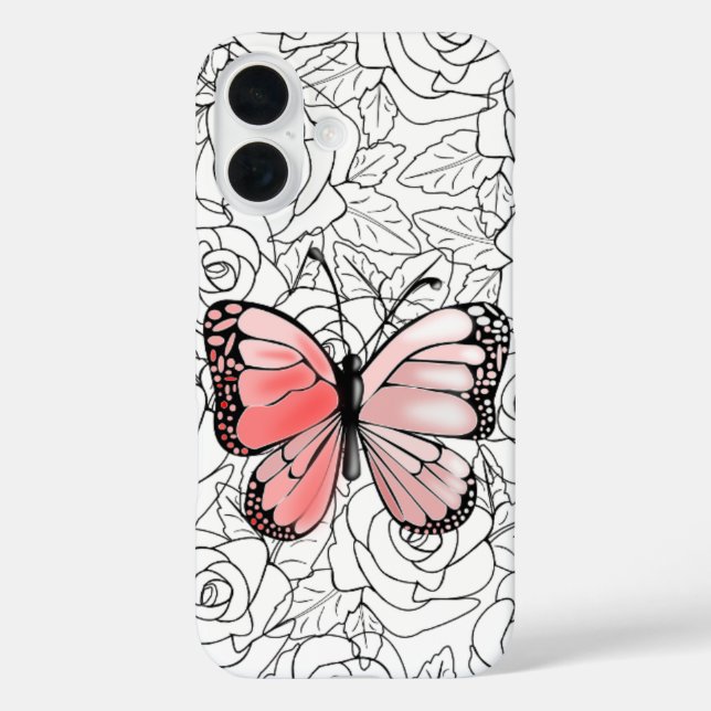 Butterfly iPhone Case (Back)