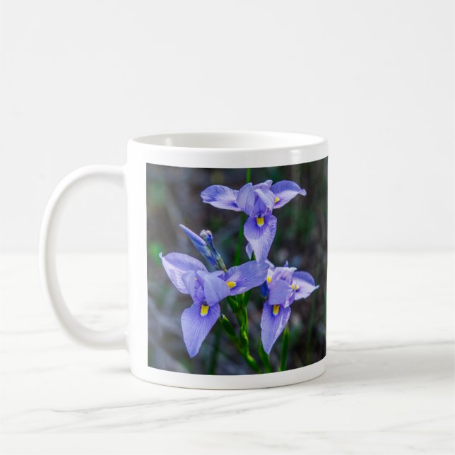 Butterfly Iris Mug (Left)