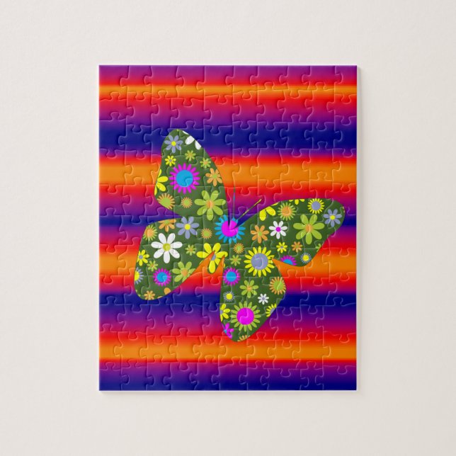 Butterfly Jigsaw Puzzle (Vertical)