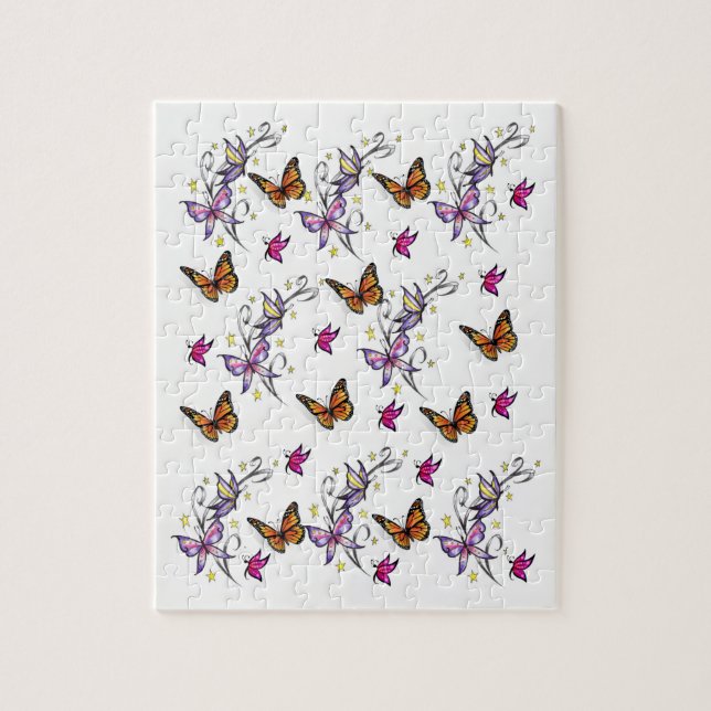 Butterfly Jigsaw Puzzle (Vertical)