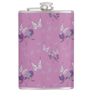 Butterfly Joy Flask (Purple)