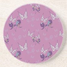 Butterfly Joy Sandstone Coaster (Purple)