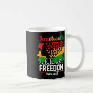 Butterfly Juneteenth Shirt African Pride Afro Blac Coffee Mug