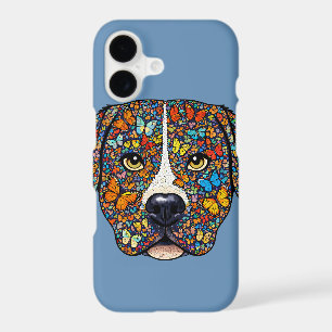 Butterfly Kaleidoscope Dog   Labrador Lover Phone 