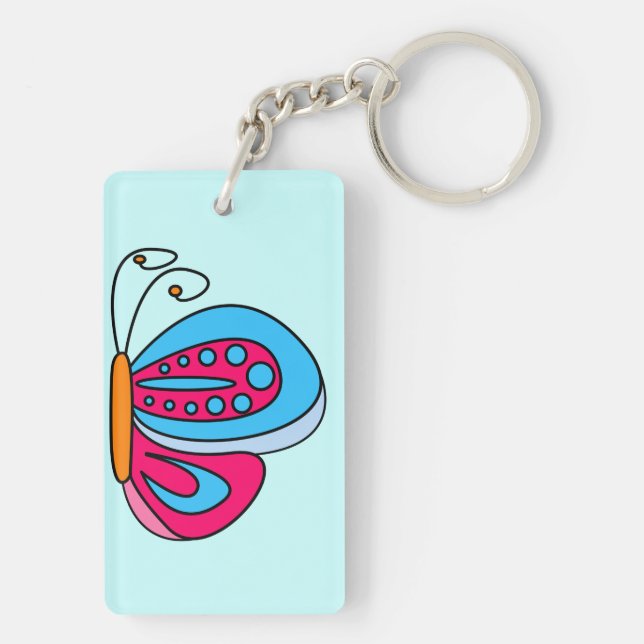 Butterfly Key Ring (Back)