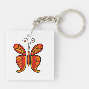 Butterfly Key Ring