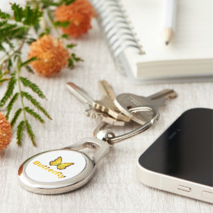 Butterfly Key Ring