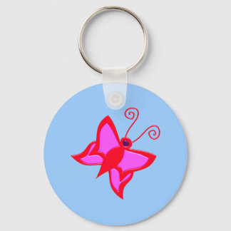 butterfly key ring