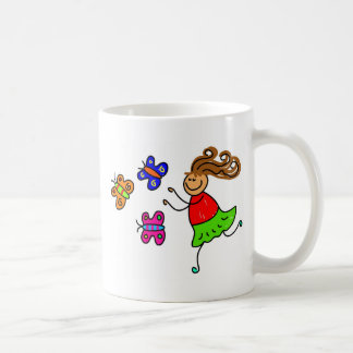 Butterfly Kid Coffee Mug