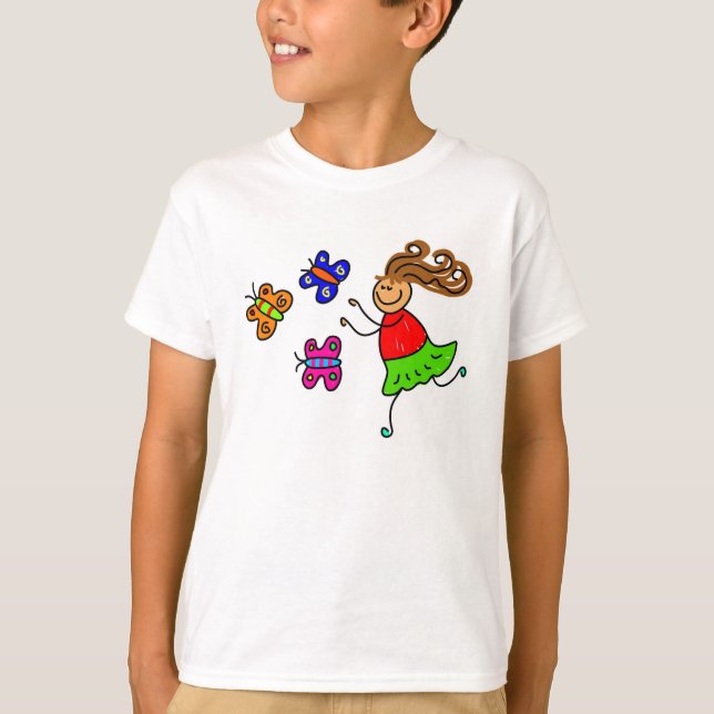 Butterfly Kid T-Shirt (Front)