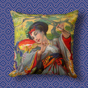 Butterfly Kiss Throw Pillow