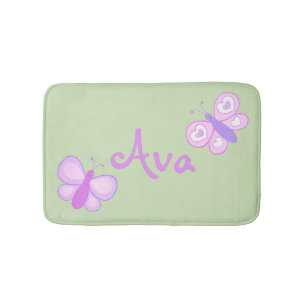 Butterfly Kisses Bath Mat