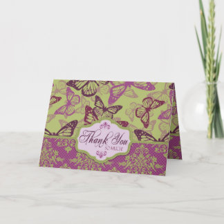 Butterfly Kisses Flirt TY Card