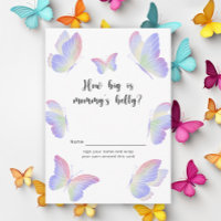 Butterfly Kisses How big is Mummy's belly game
